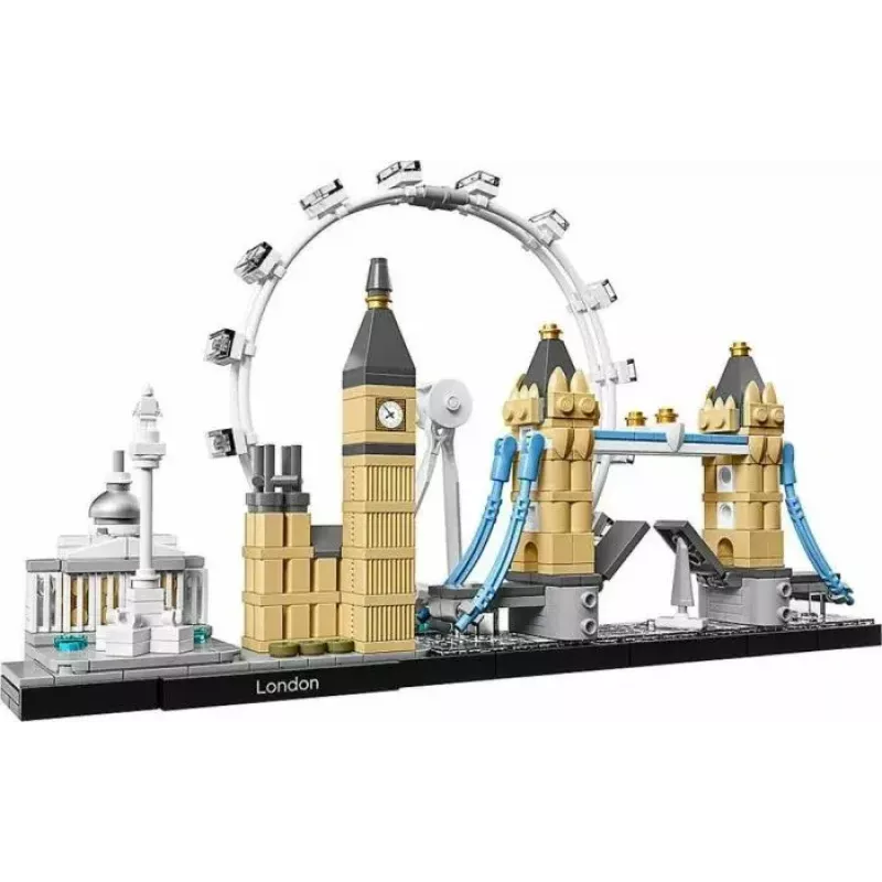 LEGO Architecture London 21034 būvkomplekts — 468 detaļas, pilsētas orientieru modelis