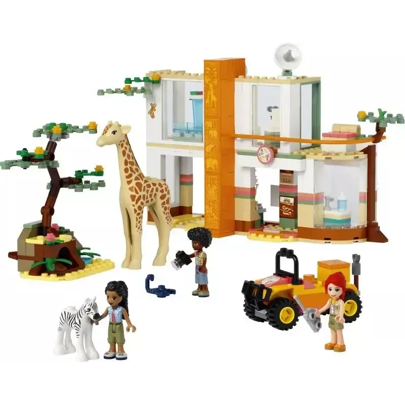 LEGO komplekts LEGO Friends 41717 Mia's Wildlife Rescue rotaļu komplekts ar dzīvnieku figūrām un aksesuāriem