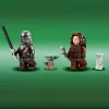Konstrukciju rotaļlieta LEGO Star Wars N-1 Starfighter ar The Child (Baby Yoda) figūriņu 75325