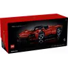 LEGO Technic konstrukcijas komplekts Ferrari Daytona SP3 mērogā 1:8, 3 778 detaļas, sarkans, 6.99 kg