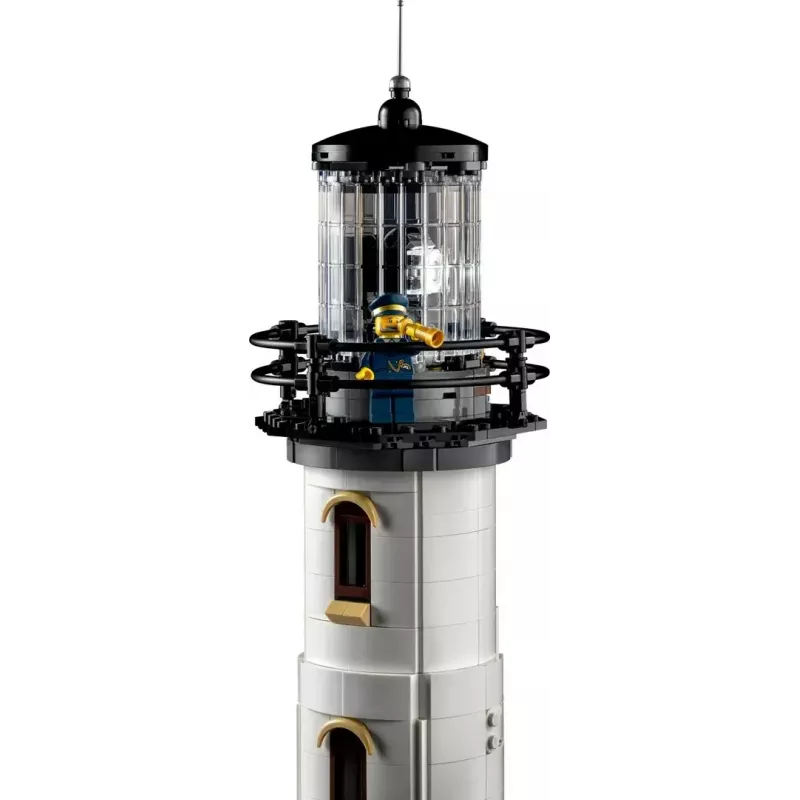 LEGO Ideas 21335 motorizētā bāka – 2 065 detaļas, motorizēta rotējoša gaisma, 18+