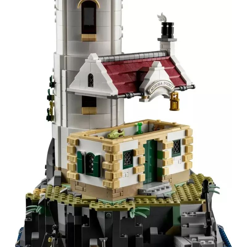 LEGO Ideas 21335 motorizētā bāka – 2 065 detaļas, motorizēta rotējoša gaisma, 18+