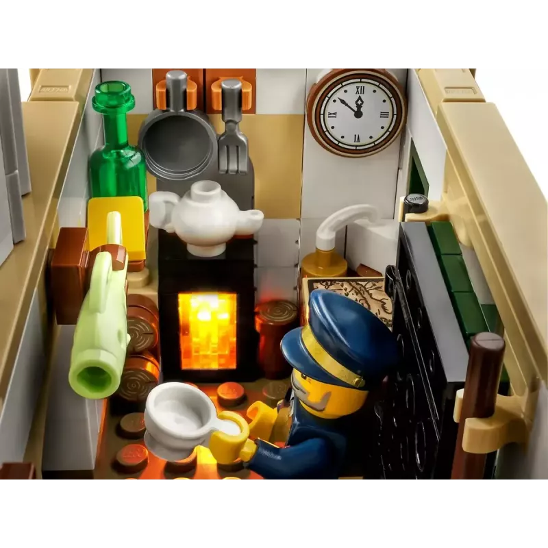 LEGO Ideas 21335 motorizētā bāka – 2 065 detaļas, motorizēta rotējoša gaisma, 18+