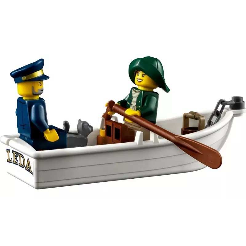 LEGO Ideas 21335 motorizētā bāka – 2 065 detaļas, motorizēta rotējoša gaisma, 18+