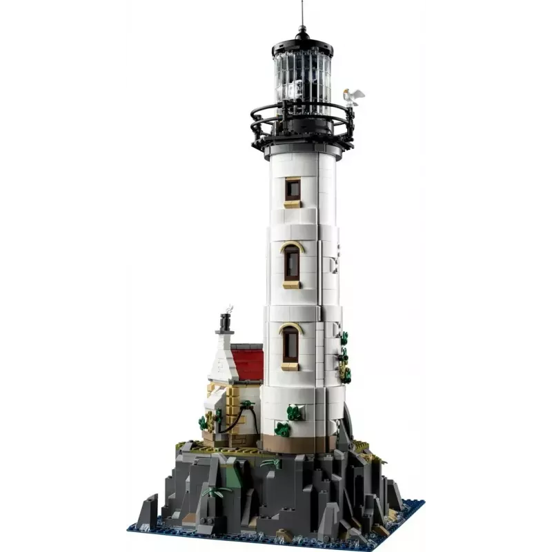 LEGO Ideas 21335 motorizētā bāka – 2 065 detaļas, motorizēta rotējoša gaisma, 18+