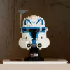 Saliekama displeja ķivere LEGO Star Wars Captain Rex 75349 — 854 detaļas, pieaugušo kolekcijas priekšmets (18+)