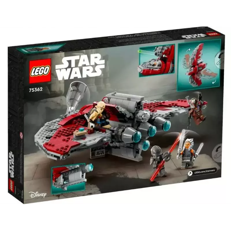 Konstruktors LEGO Star Wars Ahsoka Tano T-6 Jedi kuģis 75362