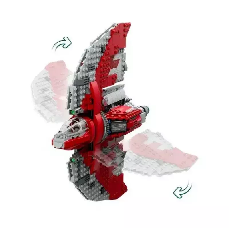 Konstruktors LEGO Star Wars Ahsoka Tano T-6 Jedi kuģis 75362