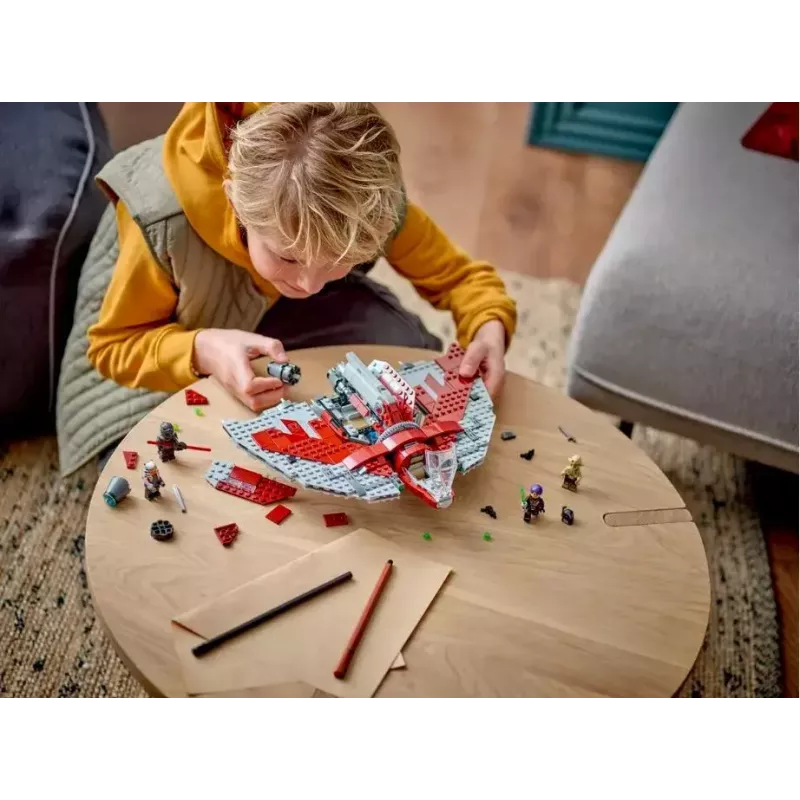 Konstruktors LEGO Star Wars Ahsoka Tano T-6 Jedi kuģis 75362