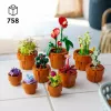LEGO Icons Mini Plants komplekts 10329 — 9 uzbūvējami mazi augu modeļi, 758 gabali, vecums 18+