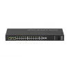 NETGEAR GSM4230P-100EUS tīkla komutators pārvaldāms L2/L3 Gigabit Ethernet (10/100/1000) Jauda over Ethernet (PoE) 1U melns