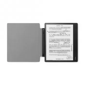 Flip case Kobo N605-AC-BK-E-PU melns 10,3 collas