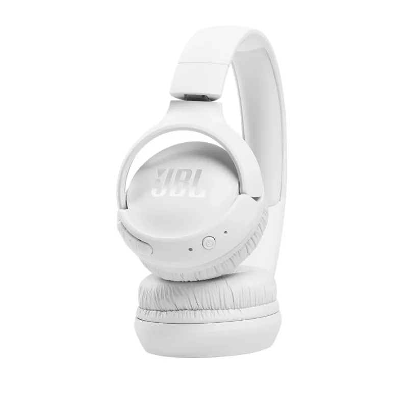 JBL Tune 510 WHITE, Bezvadu, 20 - 20000 Hz, Zvani/Mūzika, 160 g, Austiņas, Balts