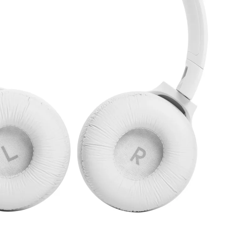 JBL Tune 510 WHITE, Bezvadu, 20 - 20000 Hz, Zvani/Mūzika, 160 g, Austiņas, Balts