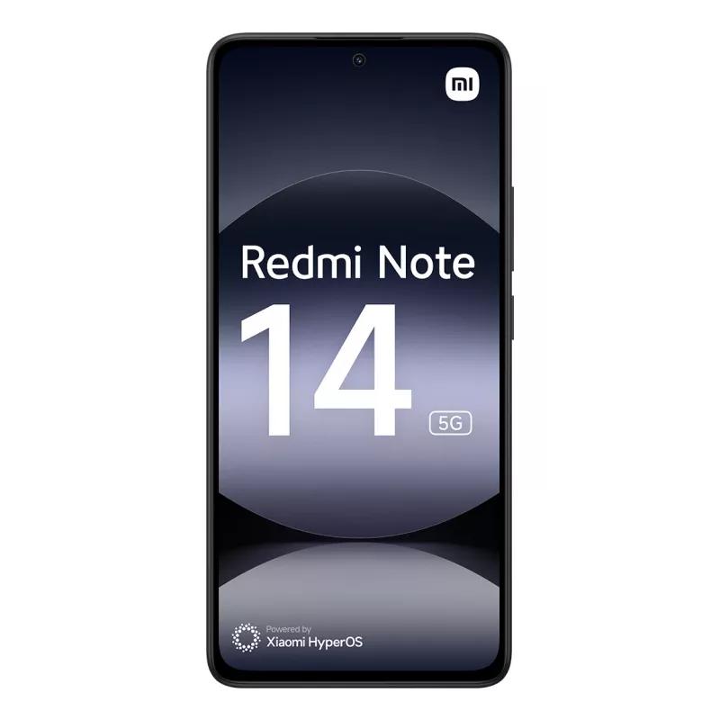 Viedtālrunis Xiaomi Redmi Note 14 5G 6.67 collu AMOLED 8 GB RAM 256 GB Melns, 5110 mAh