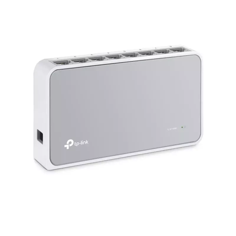 TP-Link TL-SF1008D Nepārvaldāms Fast Ethernet (10/100) Balts
