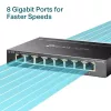 Pārvaldāmais slēdzis TP-Link TL-SG108E 8 portu Gigabit Easy Smart Switch