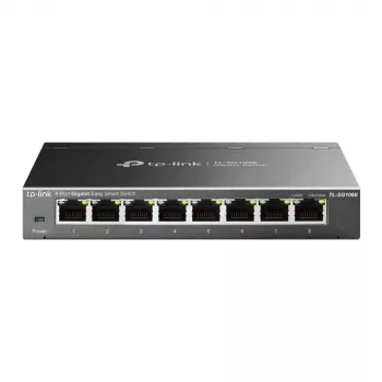 Pārvaldāmais slēdzis TP-Link TL-SG108E 8 portu Gigabit Easy Smart Switch