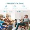 Tīkla atkārtotājs TP-Link AX1800 WiFi 6 paplašinātājs RE605X
