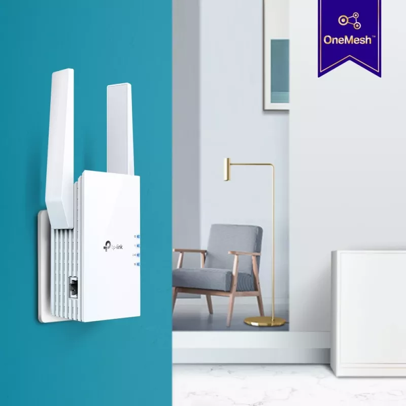 Tīkla atkārtotājs TP-Link AX1800 WiFi 6 paplašinātājs RE605X