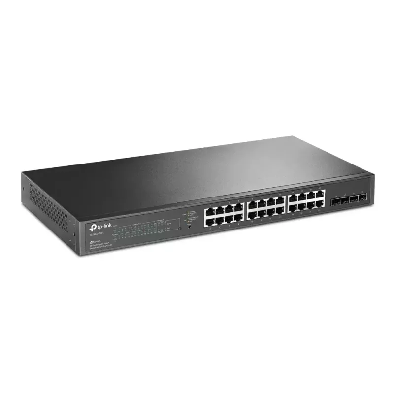 Pārvaldāms slēdzis TP-Link TL-SG2428P 28 portu Gigabit Smart PoE