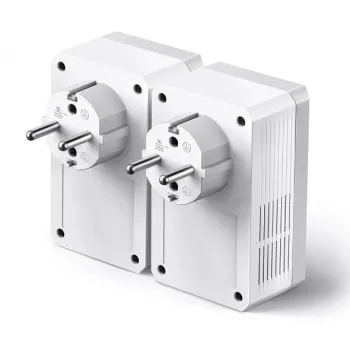 TP-Link Passthrough Powerline 600 Starter Kit, TL-PA4010PKIT, 600 Mbit/s