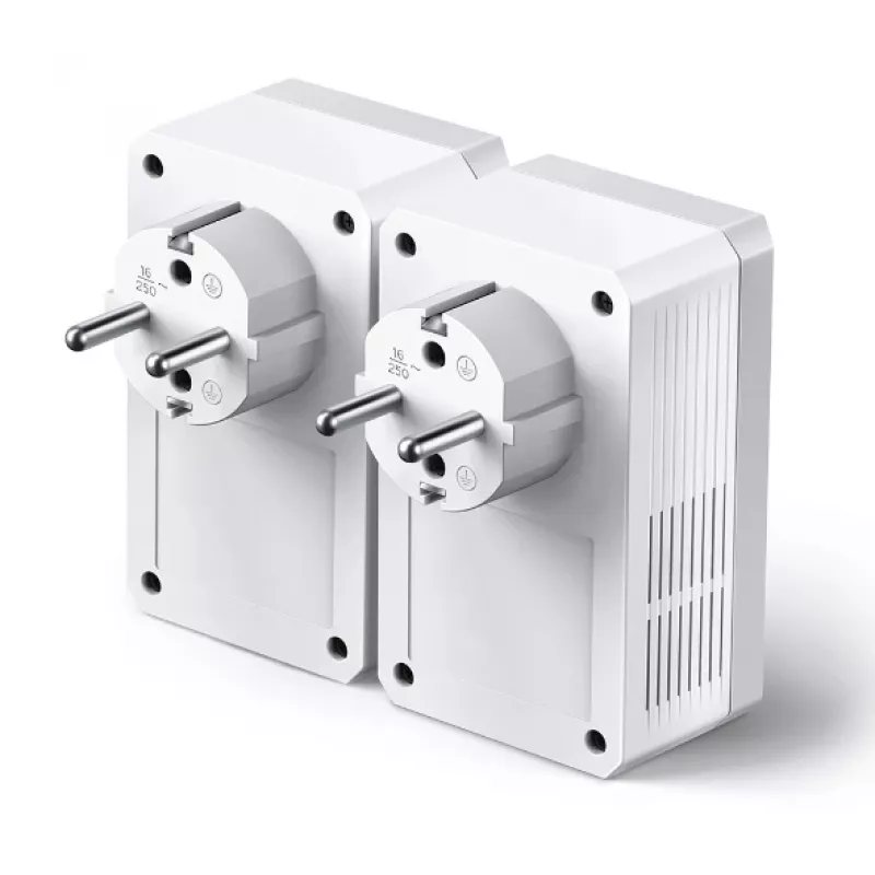 TP-Link Passthrough Powerline 600 Starter Kit, TL-PA4010PKIT, 600 Mbit/s