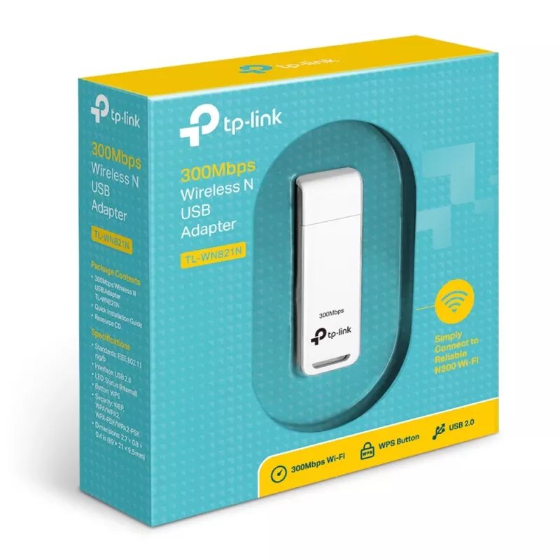 TP-Link TL-WN821N tīkla karte WLAN 300 Mbit/s
