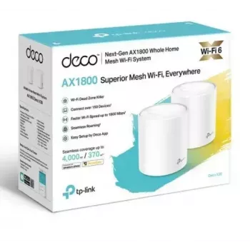 TP-Link AX1800 visas mājas tīkla Wi-Fi 6 sistēma, 2 komplektā