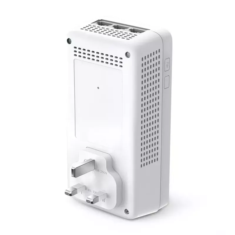 TP-Link TL-WPA8631P PowerLine tīkla adapteris 300 Mbit/s Ethernet LAN Wi-Fi Balts 1 gab.