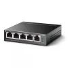 TP-Link TL-SG1005LP tīkla slēdzis Nepārvaldāms Gigabit Ethernet (10/100/1000) Power over Ethernet (PoE) Melns