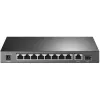 TP-Link TL-SG1210P tīkla slēdzis Nepārvaldāms Gigabit Ethernet (10/100/1000) Power over Ethernet (PoE) Pelēks
