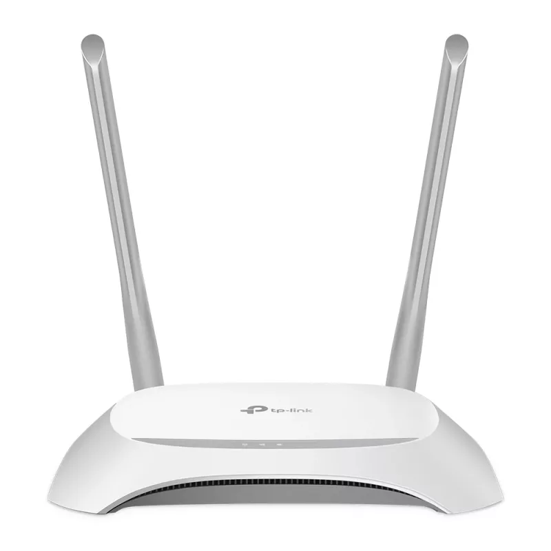 TP-Link TL-WR840N bezvadu maršrutētājs Fast Ethernet vienas joslas (2,4 GHz) Pelēks, Balts