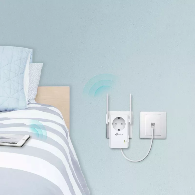 TP-Link TL-WA860RE tīkla adapteris PowerLine 300 Mbit/s Ethernet LAN Wi-Fi Balts 1 gab.
