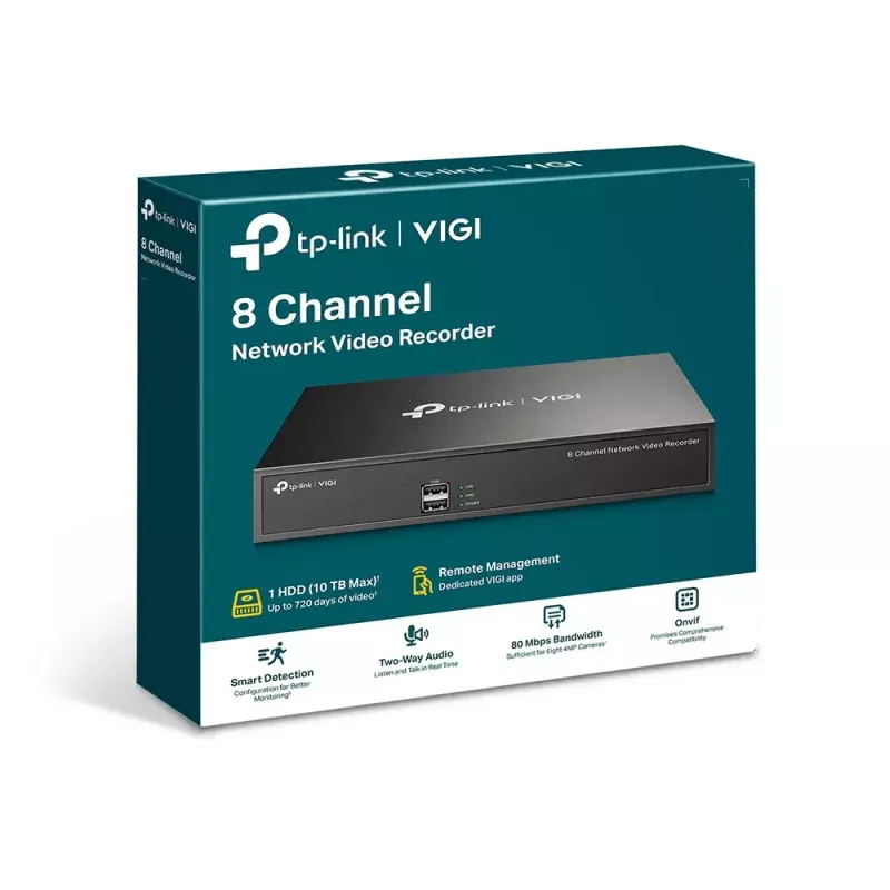 TP-LINK VIGI 8 kanālu tīkla video reģistrators