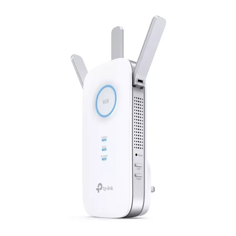 TP-Link RE550 tīkla paplašinātājs Tīkla raidītājs un uztvērējs Balts 10, 100, 1000 Mbit/s