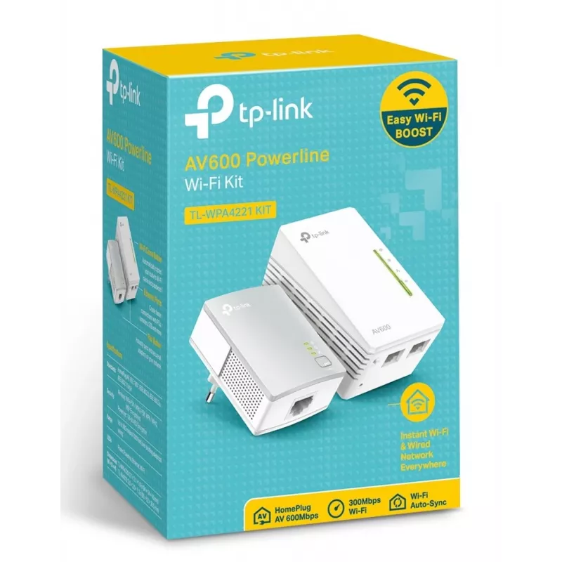 TP-Link AV600 600 Mbit/s Ethernet LAN Wi-Fi Balts 1 gab.