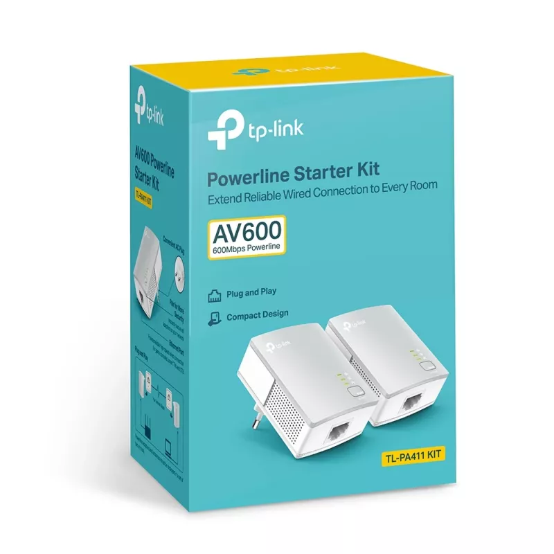 Strāvas līnijas adapteris TP-Link AV500 Nano Starter Kit