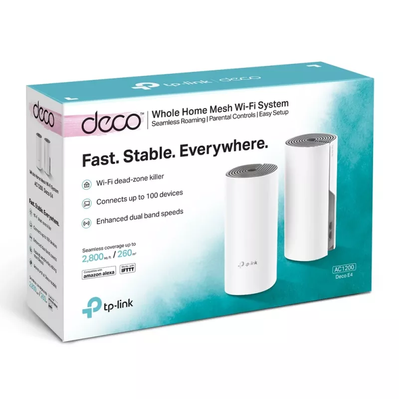 TP-Link AC1200 Deco Whole Home Mesh Wi-Fi sistēma, 2 iepakojums