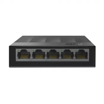 TP-Link 5-Portu 10/100/1000Mbps galddatoru tīkla slēdzis, nepārvaldāms, Gigabit Ethernet (10/100/1000), sienas montāžai