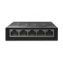 TP-Link 5-Portu 10/100/1000Mbps galddatoru tīkla slēdzis, nepārvaldāms, Gigabit Ethernet (10/100/1000), sienas montāžai