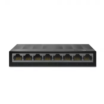 TP-Link 8 portu 10/100/1000Mbps galddatora tīkla slēdzis, nepārvaldāms, Gigabit Ethernet (10/100/1000), sienas montāžai