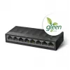 TP-Link 8 portu 10/100/1000Mbps galddatora tīkla slēdzis, nepārvaldāms, Gigabit Ethernet (10/100/1000), sienas montāžai