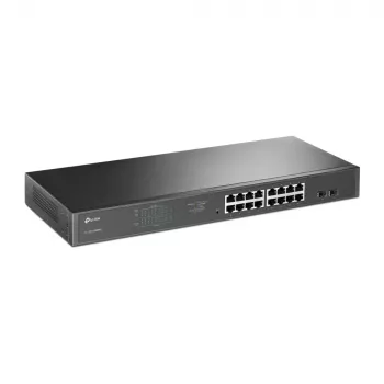 TP-Link JetStream 16 portu Gigabit Easy Smart PoE/PoE+ slēdzis