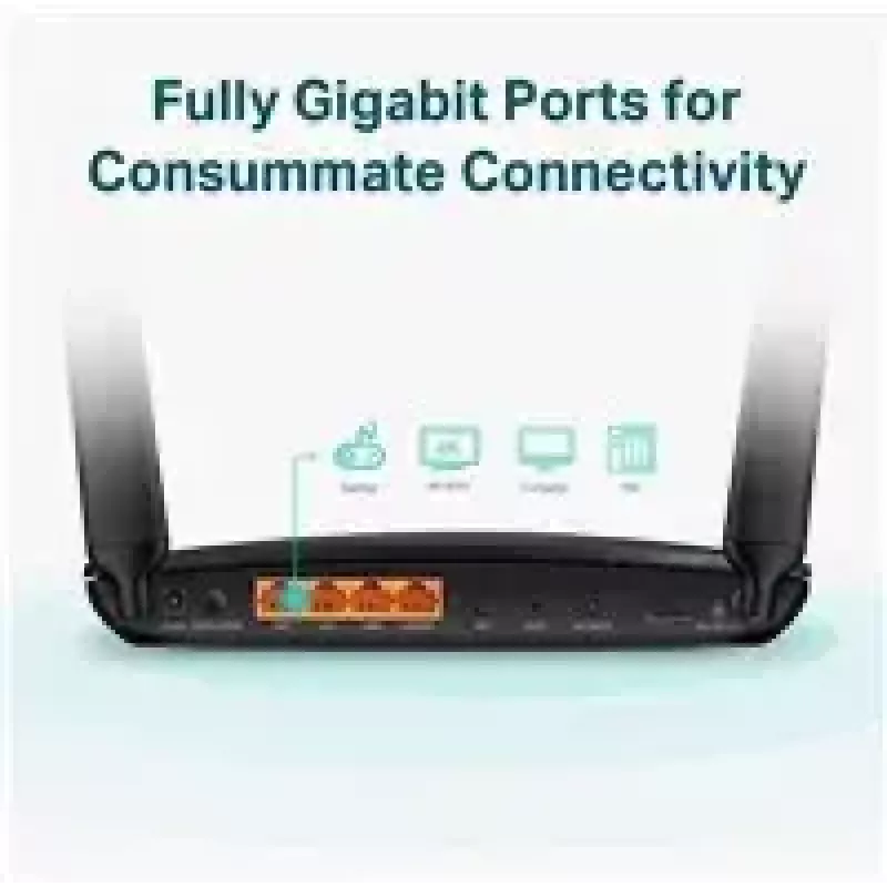 TP-Link 4G+ Cat6 AC1200 bezvadu divjoslu gigabitu maršrutētājs