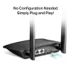 TP-Link TL-MR100 bezvadu maršrutētājs Fast Ethernet vienas joslas (2,4 GHz) 4G melns
