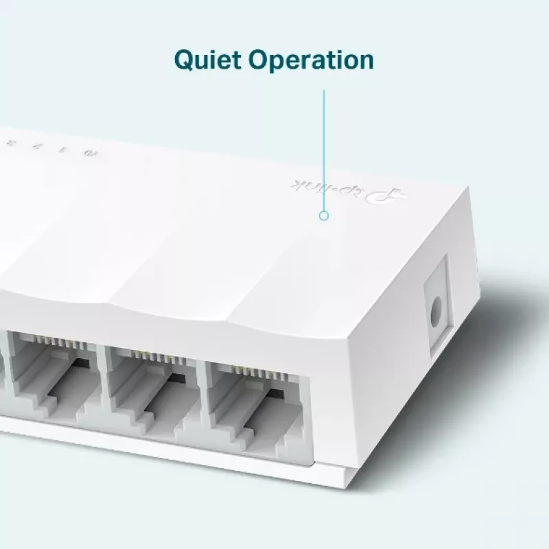 Tīkla komutators TP-Link LS1005 Nevadāms Fast Ethernet Balts