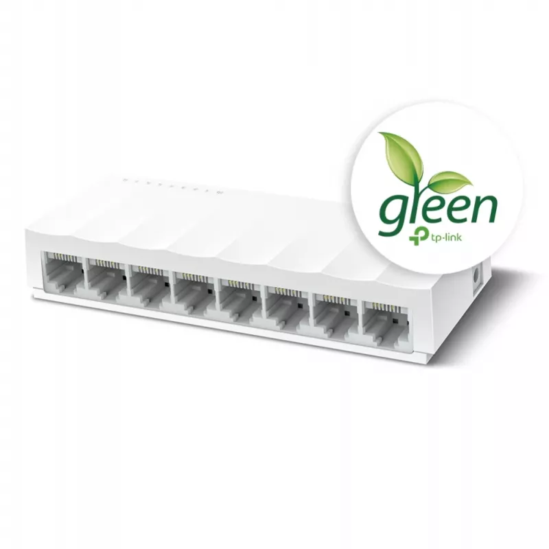 TP-Link 8 portu 10/100Mbps darbvirsmas tīkla slēdzis