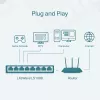 TP-Link 8 portu 10/100Mbps darbvirsmas tīkla slēdzis
