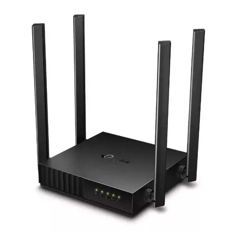 TP-Link Archer C54 bezvadu maršrutētājs Fast Ethernet Dual-band (2.4 GHz / 5 GHz) Melns